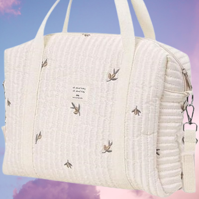 sac à langer MamHandbags olives